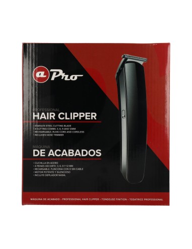 Albi Hair Professional Clipper + Nasal Depilator Black (2844)