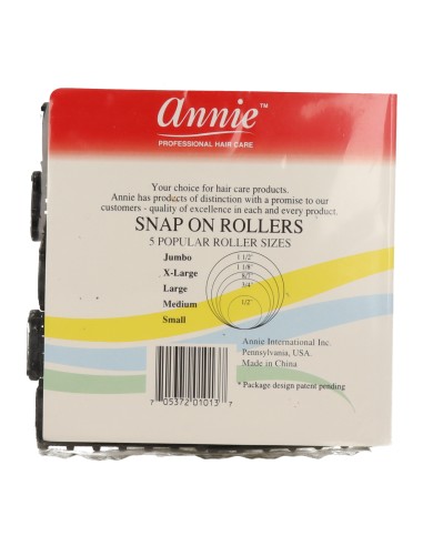 Annie Rolos Negro (10und/grande) 1013