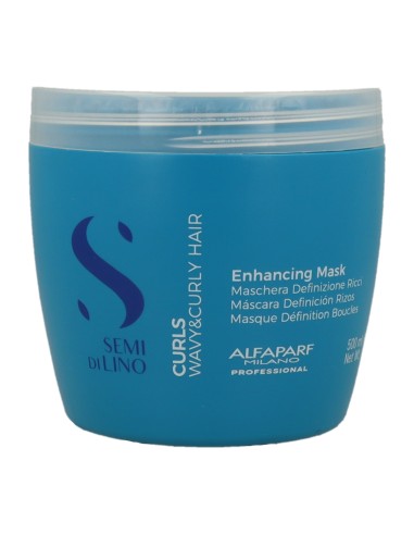 Alfaparf Semi Di Lino Curls Masque Définition Boucles 500 ml
