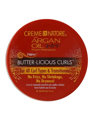 Cream Of Nature Argan Oil Butter Licious Curls 212 gr Cream Of Nature Argan Oil Butter Licious Curls 212 gr