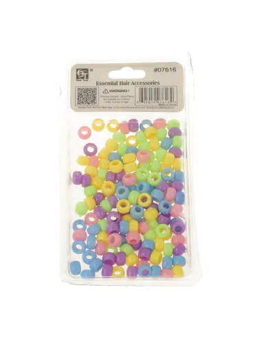 Beauty Town Bolas Plástico Redondo Pequeno Multi Pastel (07616)