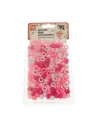 Beauty Town Plastic Balls Round Little Multi Pink (07619)