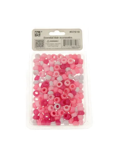 Beauty Town Plastic Balls Round Little Multi Pink (07619)