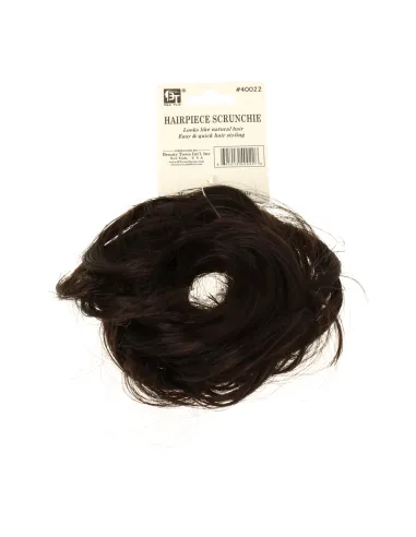 Beauty Town Hair Professionale Scrunchie Natural Nero (40022)