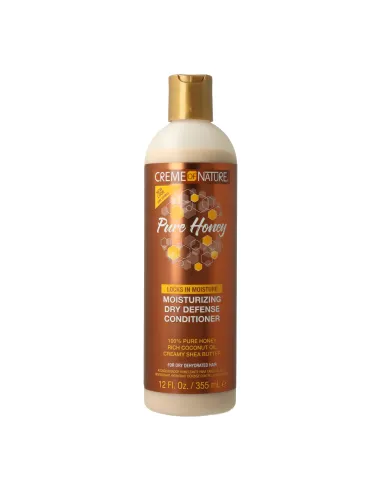 Creme Of Nature Pure Honey Moisturizing Dry Defense Conditionneur 355 ml Creme Of Nature Pure Honey Moisturizing Dry Defense Conditionneur 355 ml