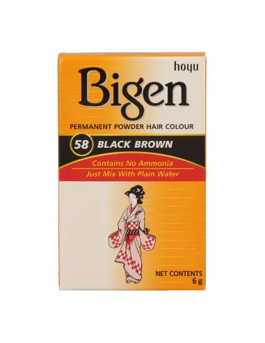 Bigen 58 Brun Noir 6 gr