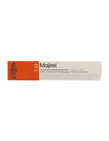 Loreal Majirel 50ml, Color 7,43 Loreal Majirel 50ml, Color 7,43