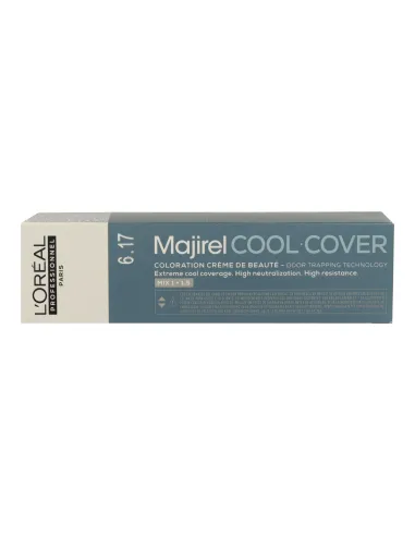 L’Oréal Majirel Cool Cover 6.17 – Rubio Oscuro Ceniza Irizado 60 ml