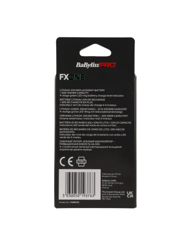 Babylisspro Boosted Universal Battery (Fxbb33E)