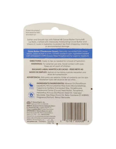 Palmers Cocoa Butter Formula Original Lip Balm 4g