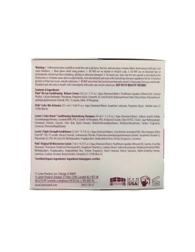 Lustre's Pink Relaxer Kit Régulier