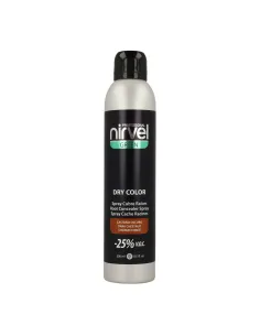 Nirvel Green Dry Color Spray Castaño Oscuro 300 ml