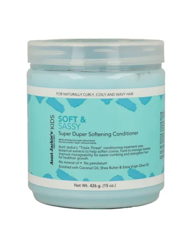Aunt Jackie's Kids Soft & Sassy Super Duper Acondicionador Suavizante 426 g