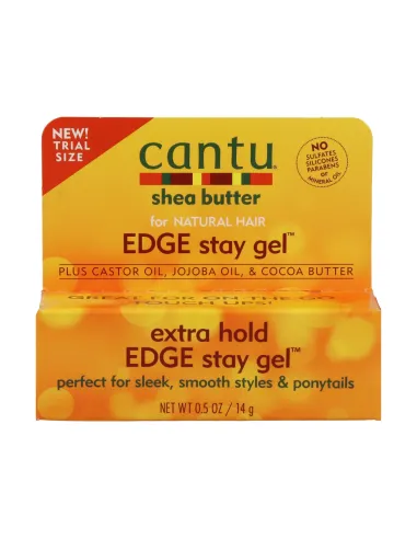 Cantu Shea Butter Natural Hair Extra Hold Edge Stay Gel 14 g