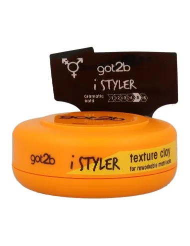 ✅  Buy online Schwarzkopf Got2b Istyler Texturizing Clay 75ml at th...
