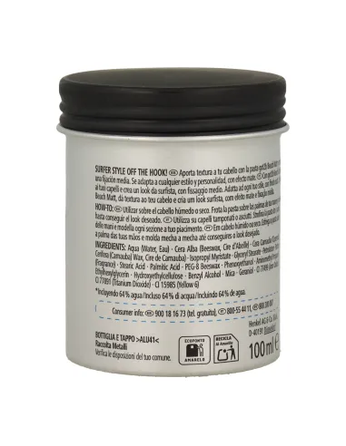 Schwarzkopf Got2b Matte Paste Surfer Look 100 ml at the best price....