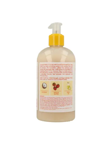 Shea Moisture Coconut Custard Wash Champú 384 ml
