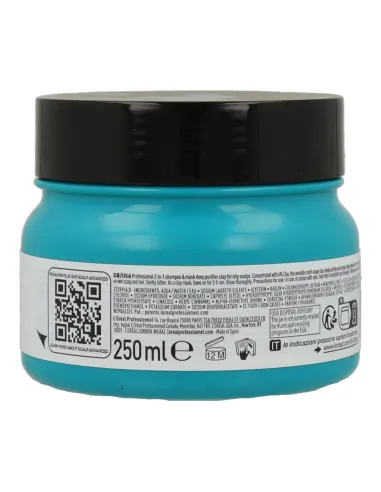 Loreal Expert Scalp Advanced 2 In 1 Clay Shampoo and Mask 250 ml