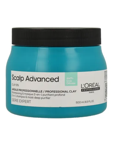 Loreal Expert Scalp Advanced 2 In 1 Clay Shampoo and Mask 500 ml