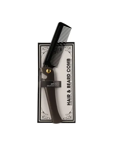 XAN PRO BARBER PRO HAIR BEARD COMB (PEINE BARBA PLEGABLE)