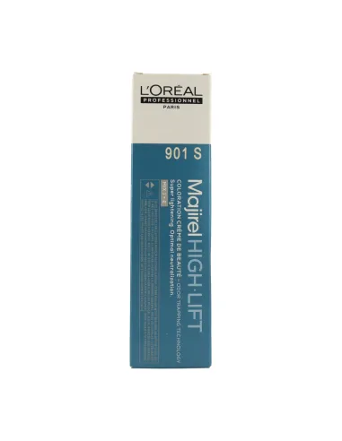 Tintura Super Clareadora Loreal Majirel HL 901S Loiro Acinzentado Muito Claro 60ml