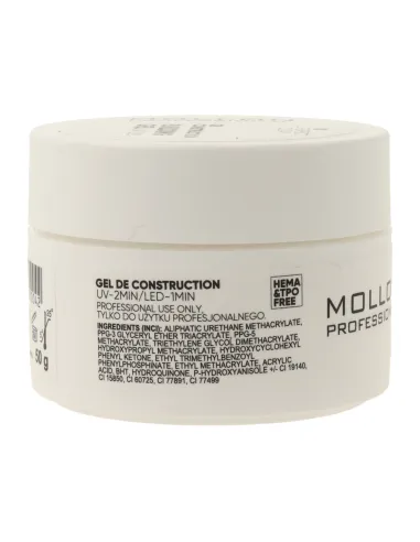 MOLLON PRO GEL DE CONSTRUCTION 50G PERFECT CLEAR 10