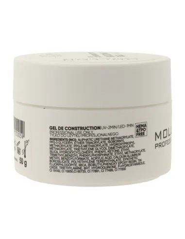 MOLLON PRO GEL DE CONSTRUCTION 50G GLITTER WHITE 11