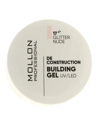 MOLLON PRO GEL DE CONSTRUCTION 50G GLITTER NUDE 17