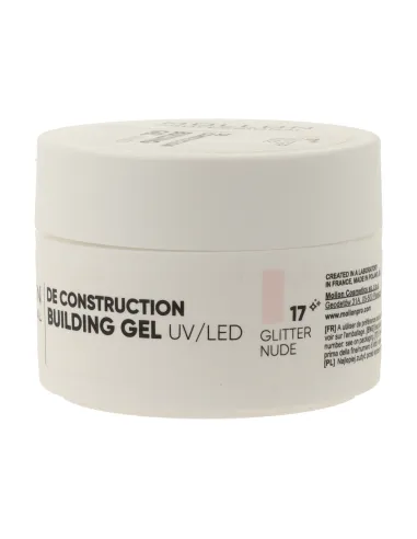 MOLLON PRO GEL DE CONSTRUCTION 50G GLITTER NUDE 17