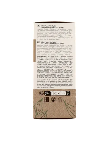 Lisap Keraplant Nature Shampoo Seboregolatore 250 Ml