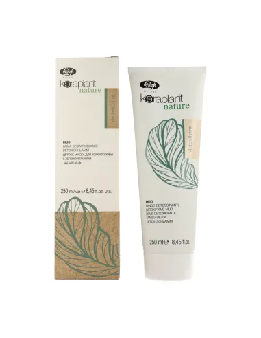 Lisap Keraplant Nature Maschera Detossinante per Capelli con Argilla Verde 250 ml