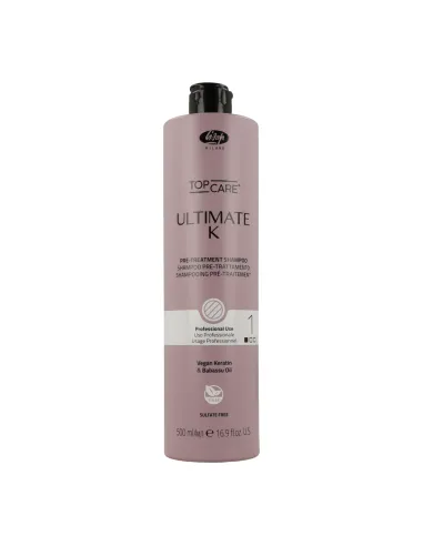Lisap Ultimate K Pre-Treatment Shampoo Step 1 500 ml
