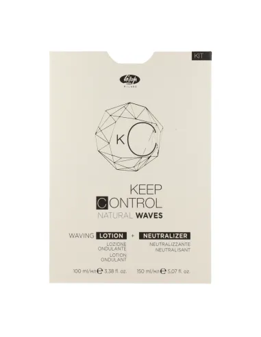 Lisap Keep Control Kit Lozione Natural Waves + Neutralizzatore