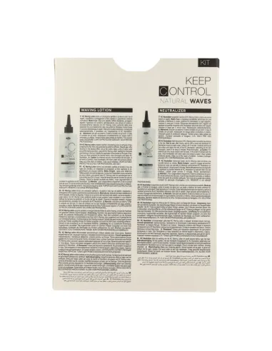 Lisap Keep Control Kit Lozione Natural Waves + Neutralizzatore