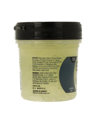Eco Styler Styling Gel Black Castor 8Oz/235 ml