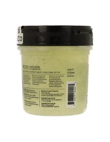 Eco Styler Styling Gel Black Castor 8Oz/235 ml