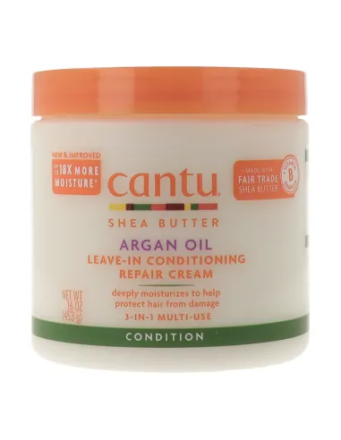 Cantu Shea Butter Argan Oil Leave-in Condicionador 453 Gr