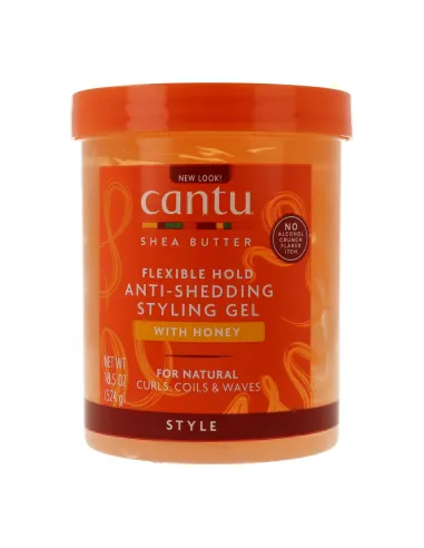 Cantu Shea Butter Styling Gel Con Miel 18,5Oz/524G (Anti-Shedding)