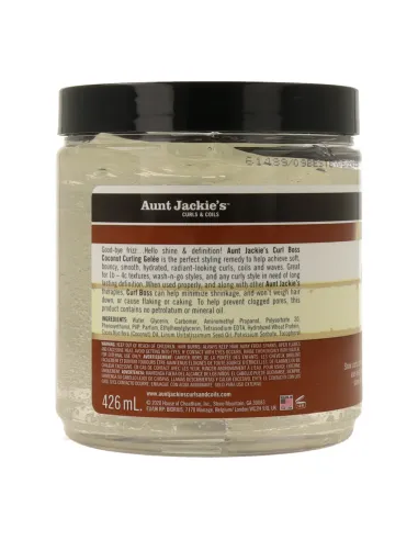 Aunt Jackie's Curls & Coils Curl Boss Gel Rizador de Coco 426 g