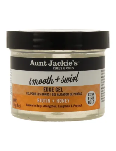 Gel de cachos com biotina e mel da Tia Jackie 114g