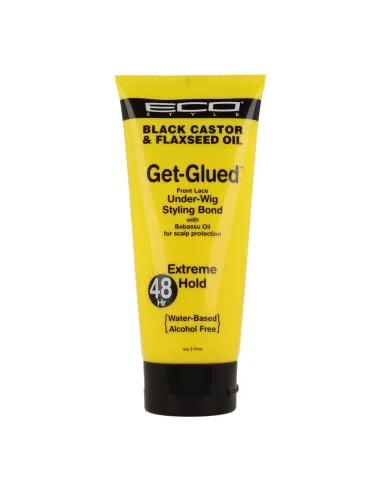 ECO STYLER STYLING BLACK CASTOR GET-GLUED EXTREME HOLD 177ML/6OZ