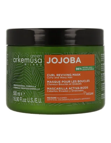 Máscara ativadora de cachos Arkemusa Green Jojoba 500 ml