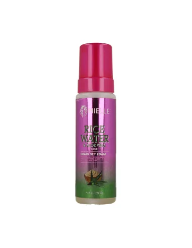 Mielle Agua De Arroz y Aloe Vera Espuma Peinado Trenzas 222 ml