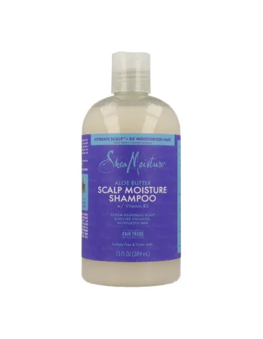 Shampoo Hidratante Shea Moisture Aloe Vera 384ml