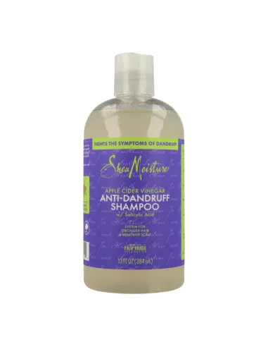 Shampoo Anticaspa Shea Moisture com Vinagre de Maçã e Ácido Salicílico 384ml