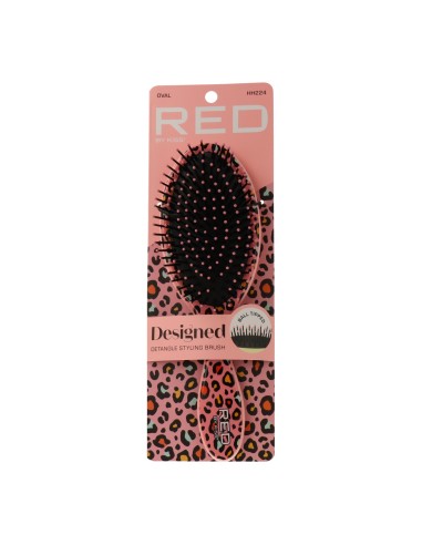 Red Kiss Oval Detangling Brush