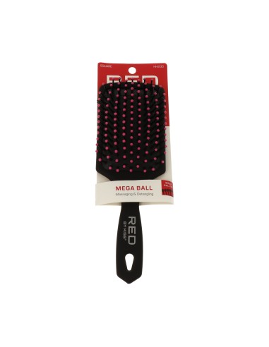 Red Kiss Square Detangling Brush