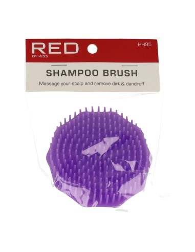 Spazzola massaggiante per capelli Red Kiss per il lavaggio