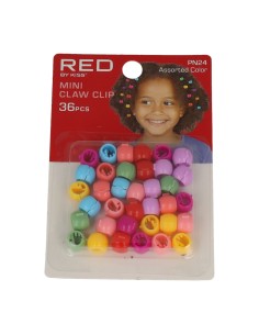 Red Kiss Pinzas Infantiles de Colores 36 Pcs