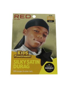 Red Kiss Kids Durag Infantil Preto